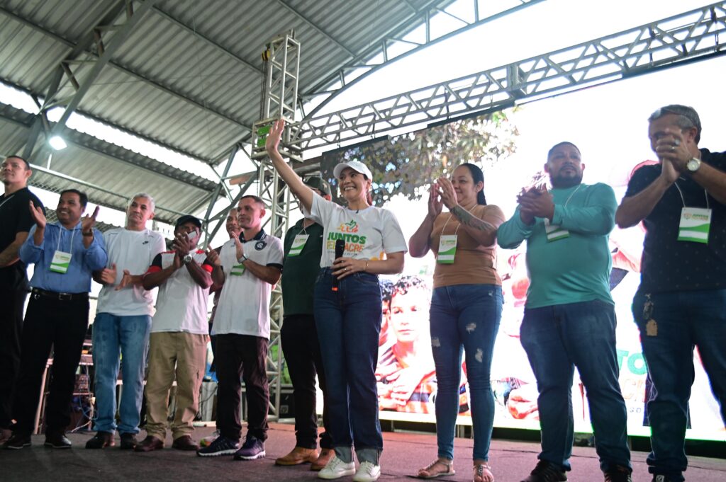 “Para nós é muito gratificante ter o apoio do governo do Acre aqui na nossa regional”. Foto: Ingrid Kelly/Secom