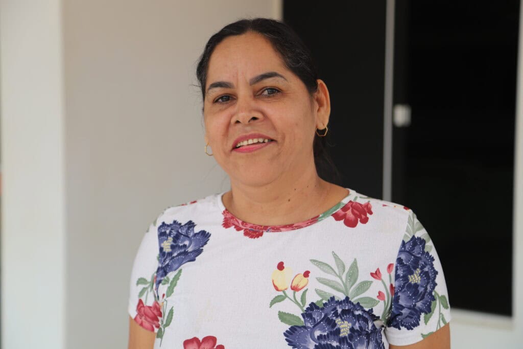 “Não tenho do que reclamar”, afirma Lúcia Maia. Foto: Alice Leão/Secom