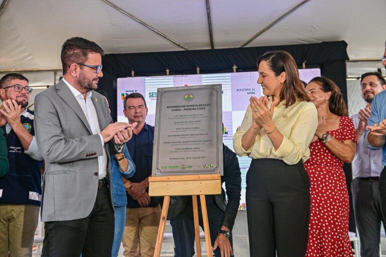 Governo entrega primeira etapa da nova maternidade em Rio Branco e autoriza construção de policlínica de R$ 12,7 milhões