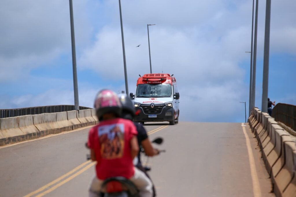Espera pela travessia de balsa podia chegar a três horas. Com a ponte, o percurso é feito em minutos. Foto: Dhárcules Pinheiro/Secom