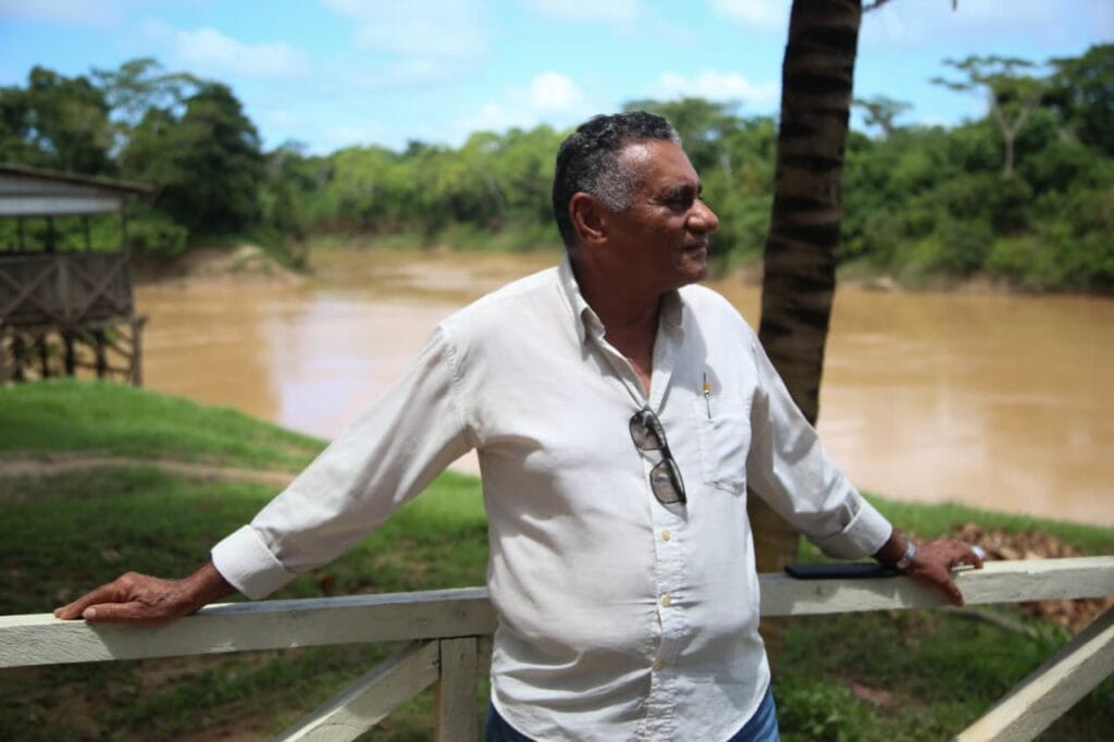 Edmilson Freitas entende que a ponte é um marco histórico de união no município. Foto: Dhárcules Pinheiro/Secom