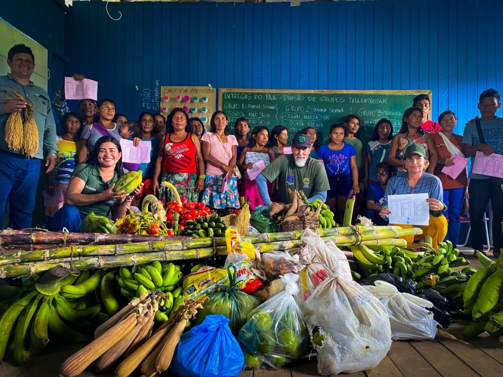 Ação permiti que os produtores realizem suas transações diretamente no município. Foto: cedida