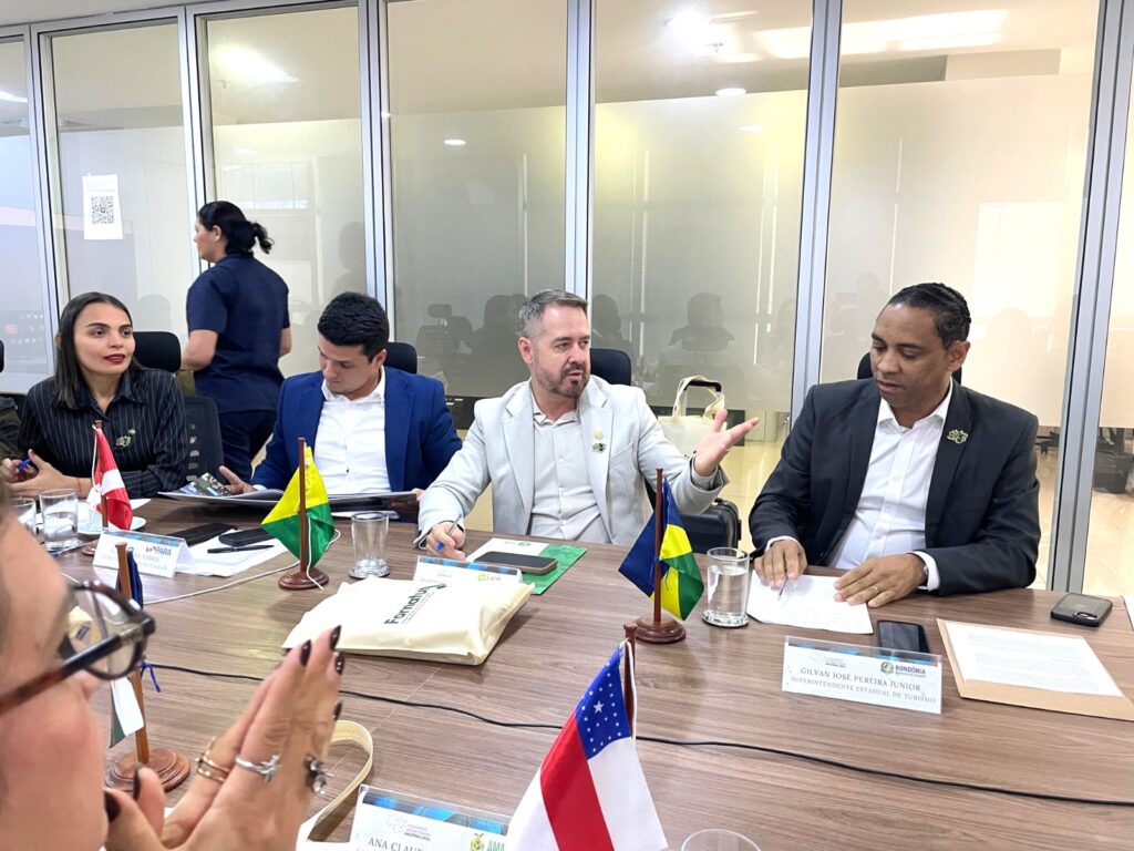 Secretário Marcelo Messias propôs a criação de um plano regional de desenvolvimento turístico durante reunião no Consórcio Amazônia Legal. Foto: Dilma Tavares/Repac