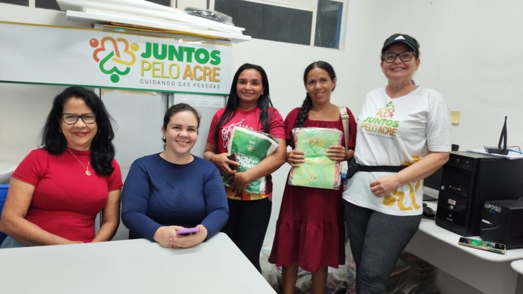 Juntos pelo Acre chega em Feijó e leva cidadania aos ribeirinhos do município. Foto: cedida
