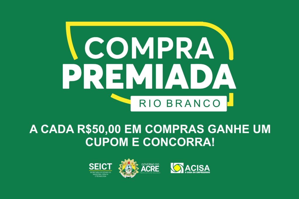 Campanha é realizada nos comércios do Centro e dos bairros de Rio Branco. Foto: Reprodução