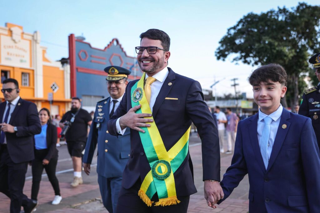 Gladson Camelí diz que mantém seu compromisso com o Acre. Foto: José Caminha/Secom