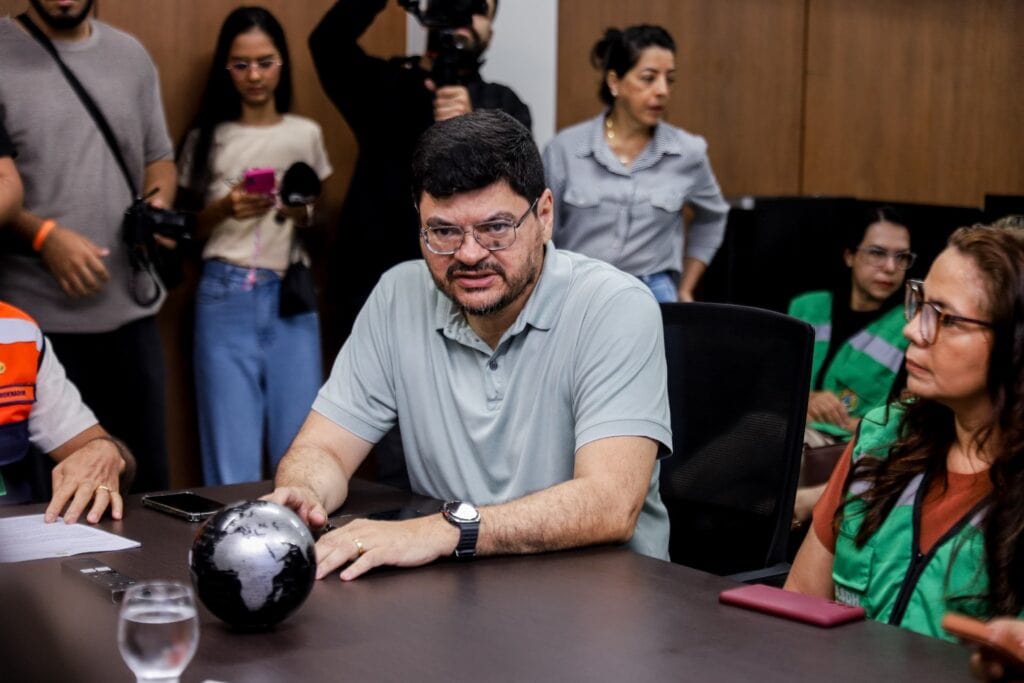 Chefe de Gabinete da governadora Mailza Assis, Douglas Jonathan Santiago representou o Executivo. Foto: Neto Lucena/Secom.