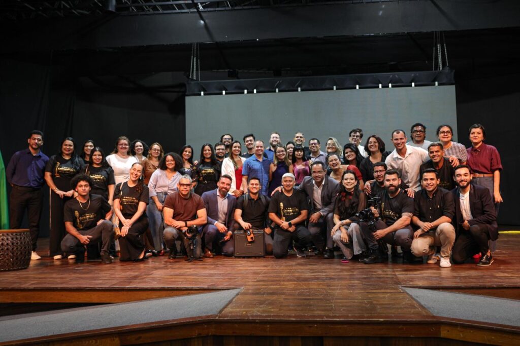 Equipe da Secretaria de Estado de Comunicação promoveu o lançamento do 4º Prêmio de Comunicação na noite desta terça-feira, 31. Foto: Josè Caminha/Secom