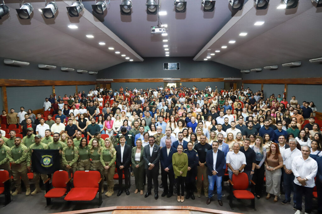 Em fevereiro de 2026, foram empossados 67 novos servidores da autarquia. Foto: Eduardo Gomes/Detran