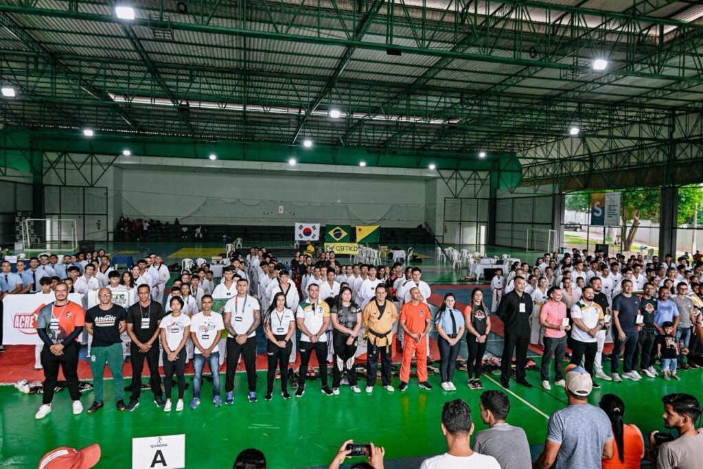 À frente da Federação, Tiago defende que o Taekwondo precisa continuar sendo um espaço democrático, onde todos tenham voz e oportunidade. Foto: arquivo