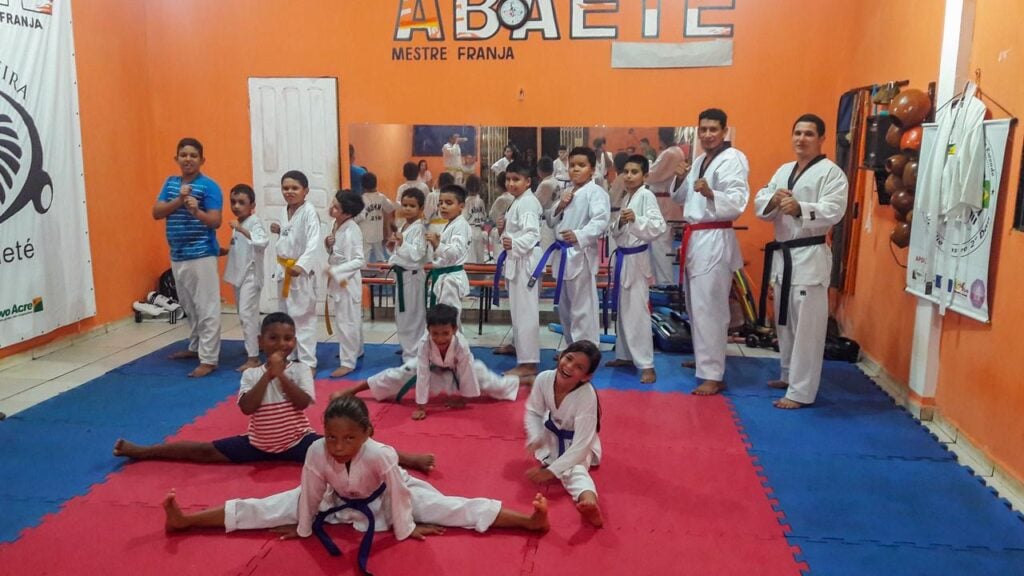 Projetos sociais formaram diversas crianças e jovens. Foto: arquivo pessoal